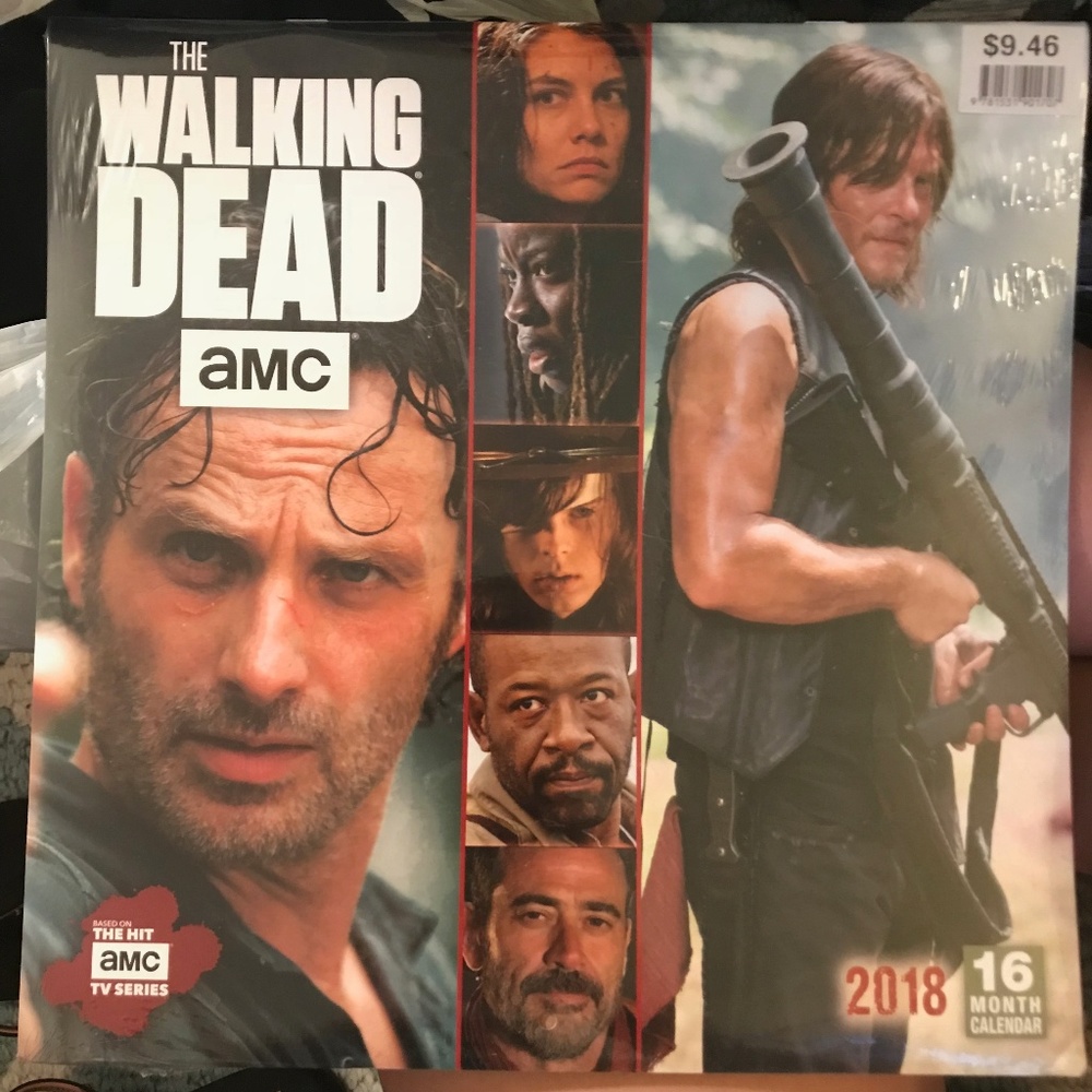 The Walking Dead 16-month calendar